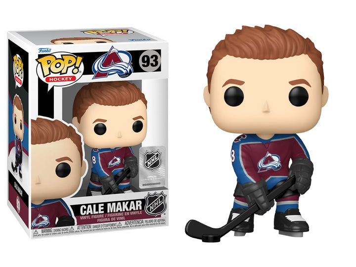 PRESALE | Funko POP! NHL: Colorado Avalanche - Cale Makar (Home) #93 Vinyl Figures