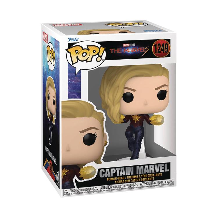 PRESALE | Funko POP! Vinyl: The Marvels - Captain Marvel #1249 Vinyl Figures