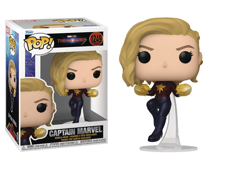 PRESALE | Funko POP! Vinyl: The Marvels - Captain Marvel #1249 Vinyl Figures