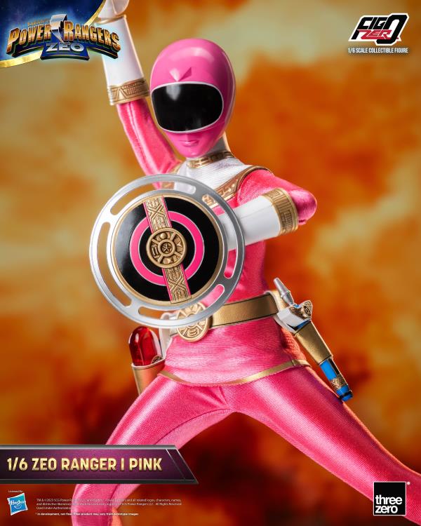 PRESALE | Power Rangers - Zeo Ranger I Pink - FigZero - 1/6 Scale Action Figure (ThreeZero)