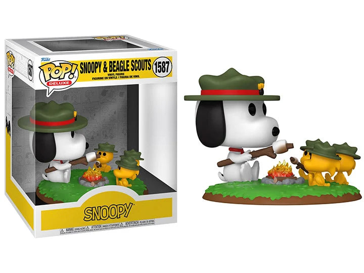 Funko POP - Deluxe: Peanuts - Snoopy & Beagle Scouts - Vinyl Figure #1587