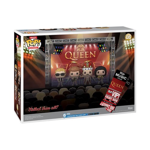 PRESALE | Funko POP! Deluxe Moments - Queen - Wembley Stadium (with Case) #06 - Vinyl Figures