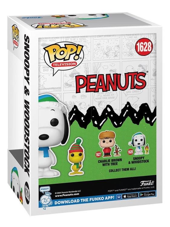Funko POP! Television: Peanuts - Snoopy & Woodstock #1628