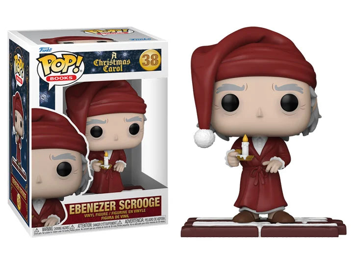 PRESALE | Funko Pop! Books: A Christmas Carol - Ebenezer Scrooge #38