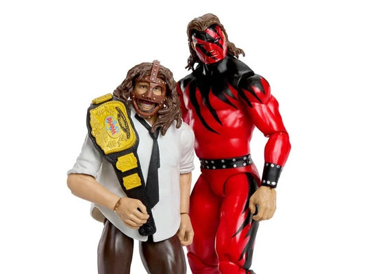 WWE: Main Event Showdown Series 18 Kane and Mankind Action Figure 2-Pack [Mattel]