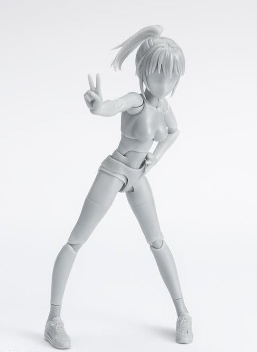 PRESALE | S.H.Figuarts - Body-chan - School Life Edition DX Set Gray Color Version (Bandai)