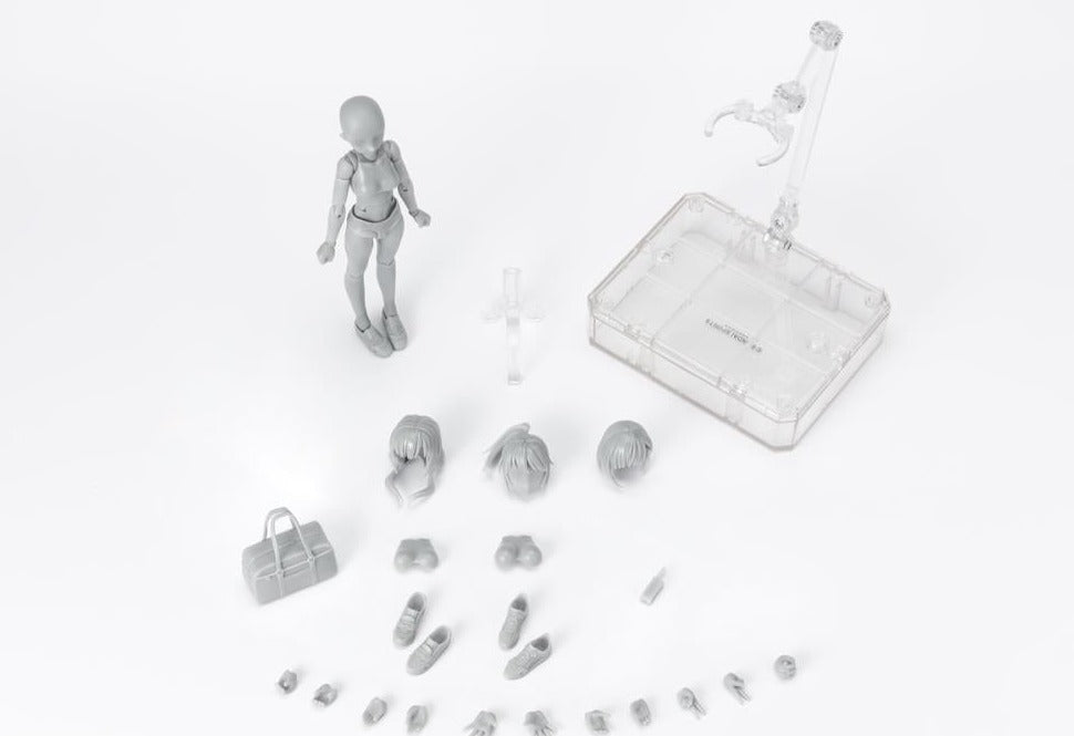 PRESALE | S.H.Figuarts - Body-chan - School Life Edition DX Set Gray Color Version (Bandai)