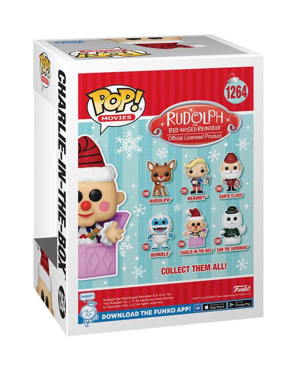 PRESALE | Funko POP! Movies: Rudolph the Red-Nosed Reindeer - Charlie in the Box #1264 Vinyl Figures