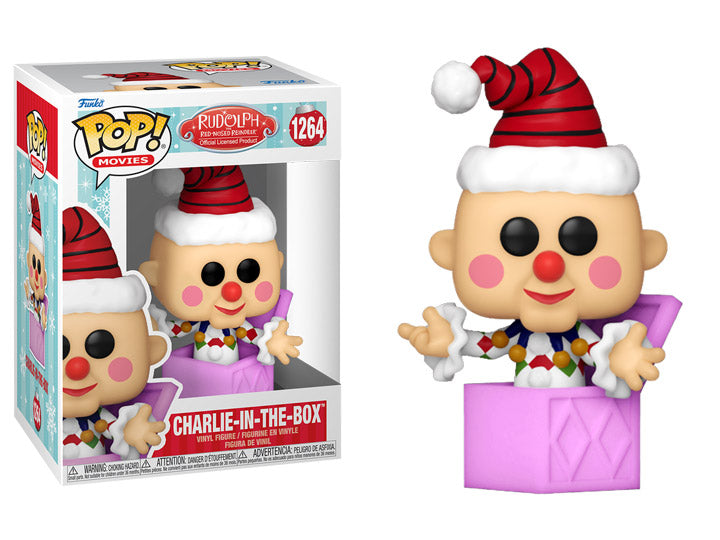 PRESALE | Funko POP! Movies: Rudolph the Red-Nosed Reindeer - Charlie in the Box #1264 Vinyl Figures