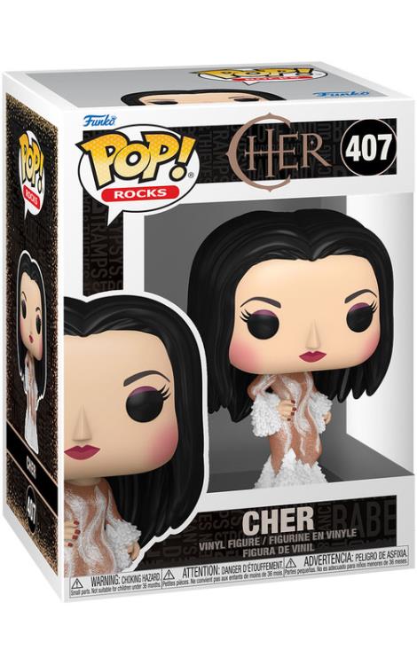 PRESALE | Funko POP! Rocks: Cher (1974 Met Gala) Vinyl Figure #407