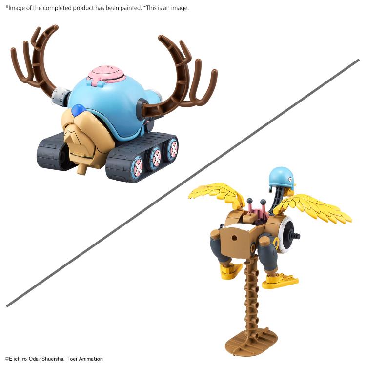 PRESALE | One Piece Chopper Tank Robot 1 and Chopper Wing Robot 2 Model Kit Set