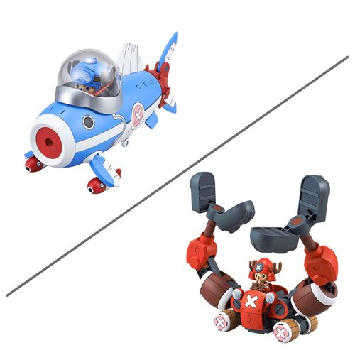 PRESALE | One Piece Chopper Submarine Robot 3 and Chopper Crane Robot 5 Model Kit Set