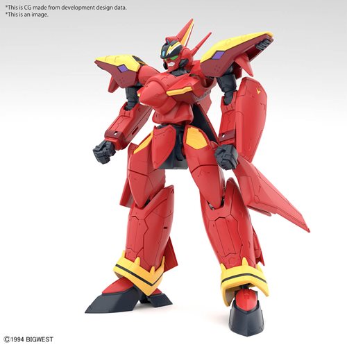 PRESALE |  Macross 7 - VF-19 Custom Excalibur "Fire Valkyrie" - HG - 1/100 Scale Model Kit - With Sound Booster (Bandai Spirits)