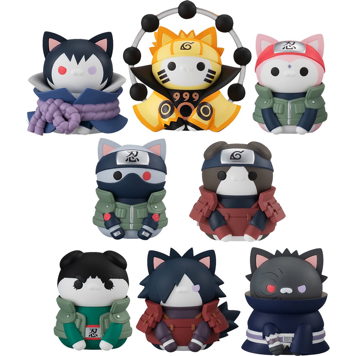 PRESALE | Naruto Mega Cat Project - Nyaruto Last Battle Nyan! - Box of 8 (MegaHouse)