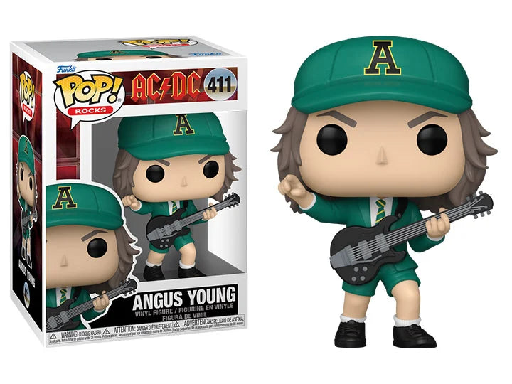 PRESALE | Funko POP! AC/DC Angus Young Green Outfit - Vinyl Figure #411