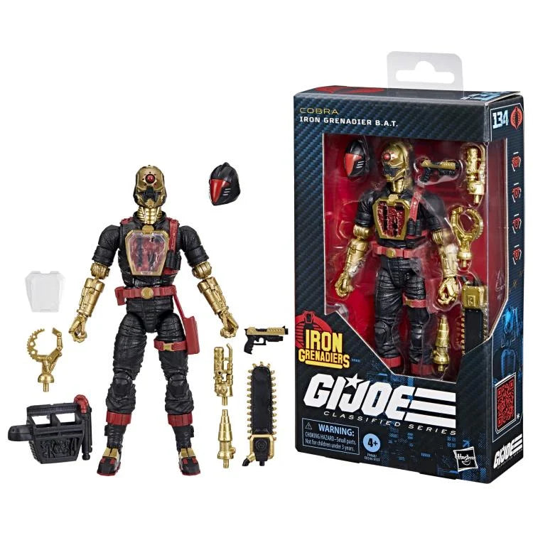 PRESALE | G.I. Joe: Classified Series - Iron Grenadier B.A.T. - 6-inch Action Figure (Hasbro)