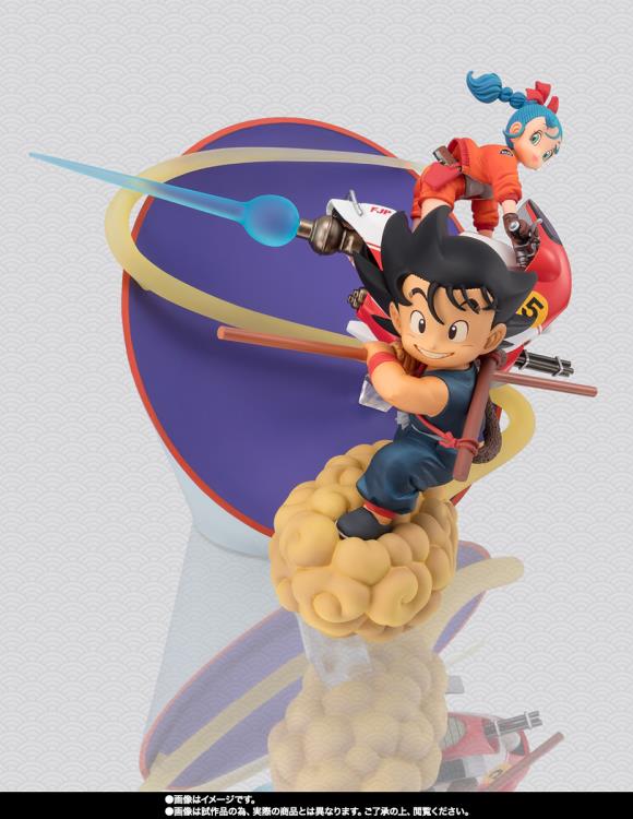 Dragon Ball: Son Goku and Bulma FiguartsZERO Statue [Bandai]