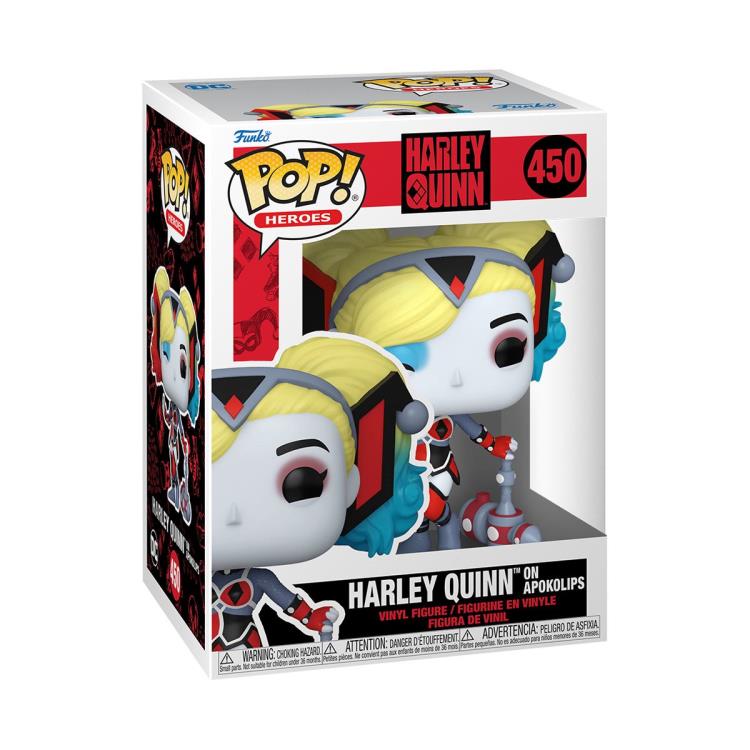 PRESALE | Funko POP! Heroes: DC Comics - Harley Quinn on Apokolips #450 - Vinyl Figures