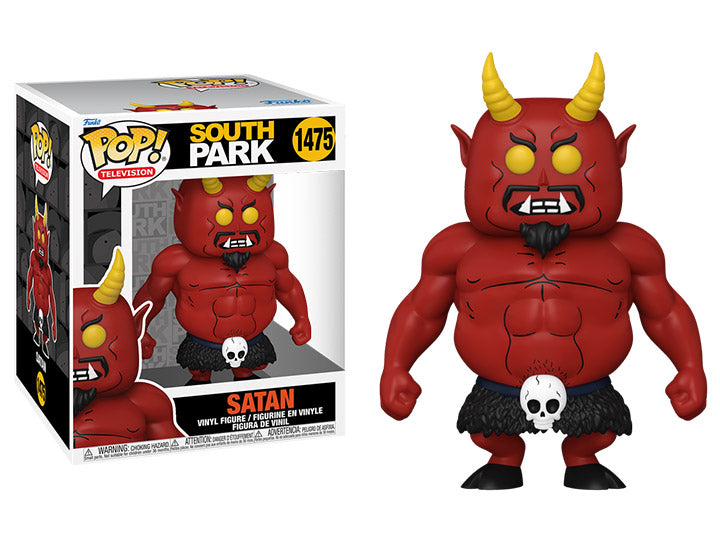 PRESALE | Funko POP! TV: Super Sized 6" - South Park - Satan #1475 Vinyl Figures