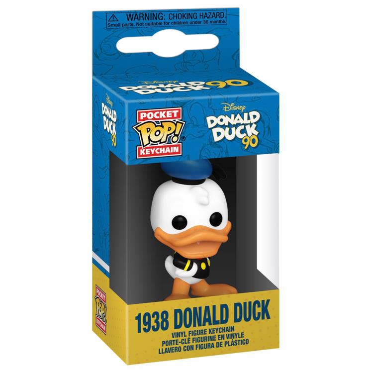 PRESALE | Funko POCKET POP! Keychain:  Donald Duck 90th Anniversary - 1938 Donald Duck Vinyl Figures