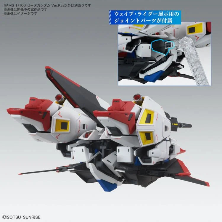 Mobile Suit Gundam Zeta: Zeta Gundam Ver. Ka Master Grade 1:100 Scale Model Kit [Bandai]