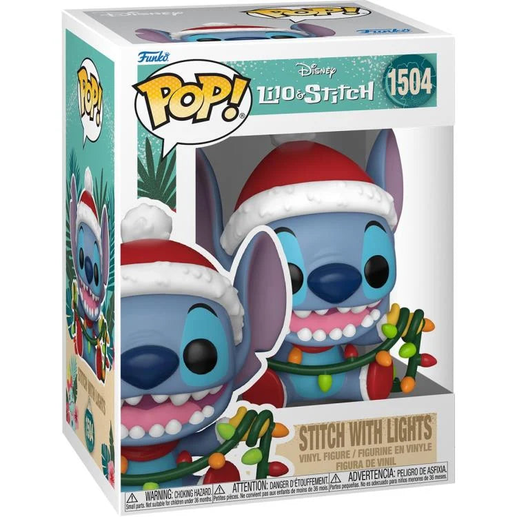 PRESALE | Funko POP! Disney: Lilo & Stitch - Stitch with Lights - Vinyl Figure