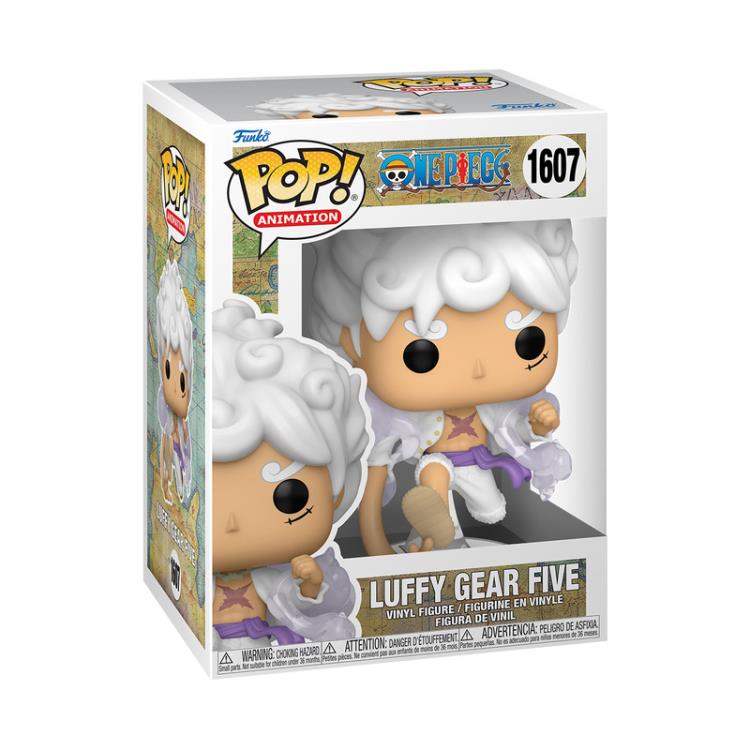 PRESALE | Funko POP! Animation: One Piece - Monkey D. Luffy (Gear Five) #1607 - Vinyl Figures