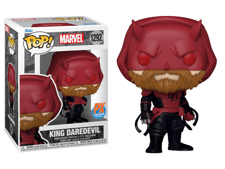 PRESALE | Funko POP! Marvel: King Daredevil #1292 PX Previews Exclusive