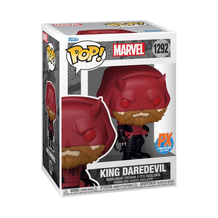 PRESALE | Funko POP! Marvel: King Daredevil #1292 PX Previews Exclusive