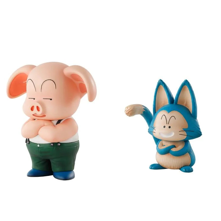 Dragon Ball: Oolong and Pu'Ar Son Goku Training Section Ichibansho Masterlise Statue [Ichibansho]