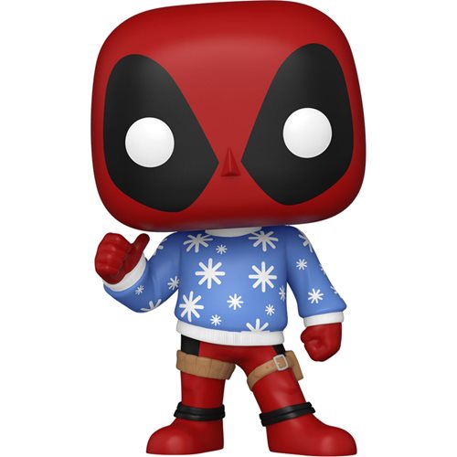 PRESALE | Funko POP! Marvel: Holiday - Deadpool (Sweater) #1283 Vinyl Figures