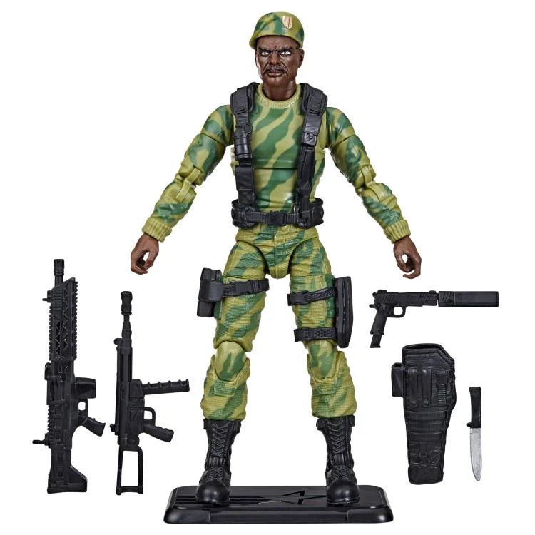 PRESALE | G.I. Joe Classified Series Retro Cardback Sgt. Stalker 6-Inch Action Figure (Hasbro)