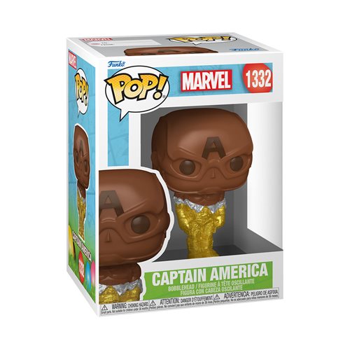 Funko POP! Captain America Easter Chocolate Deco #1332 Vinyl Figures