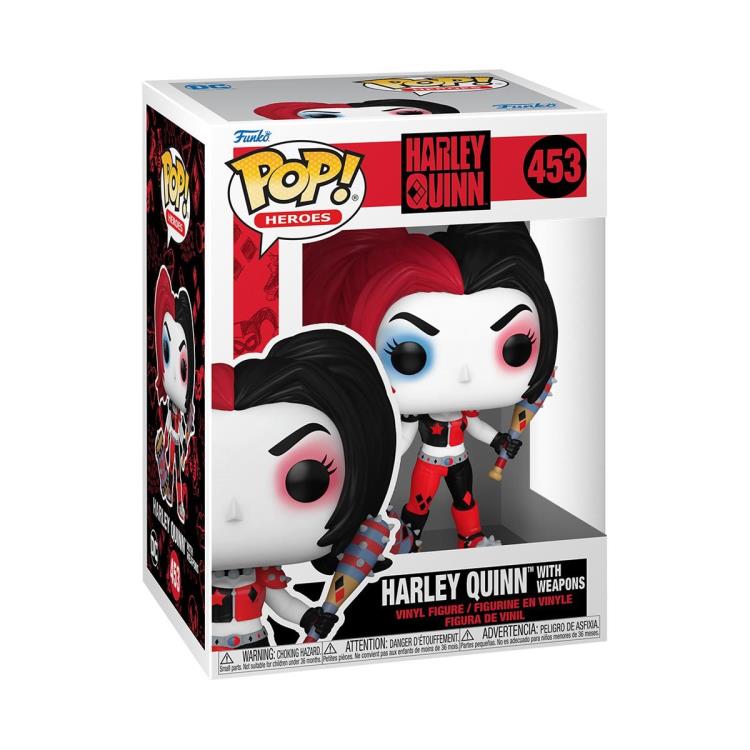 PRESALE | Funko POP! Heroes: DC Comics - Harley Quinn with Weapons #453 - Vinyl Figures