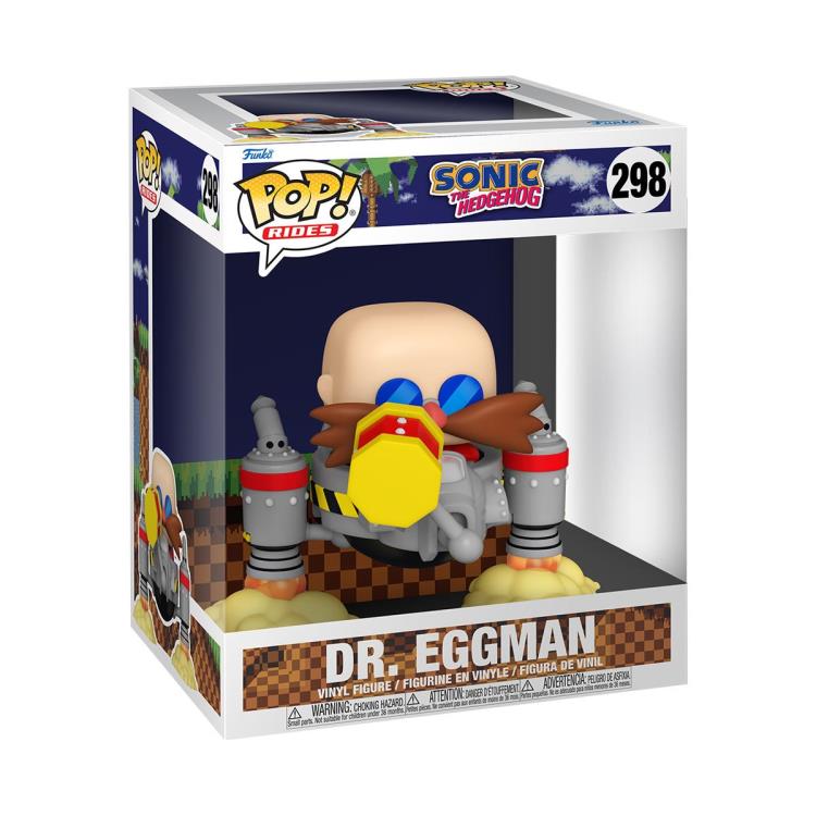 PRESALE | Funko POP! Rides Deluxe: Sonic the Hedgehog - Dr. Eggman #298 Vinyl Figures