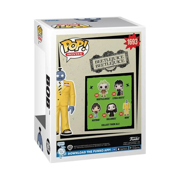 Funko Pop! Movies: Beetlejuice Beetlejuice - Bob Yellow Suit #1693