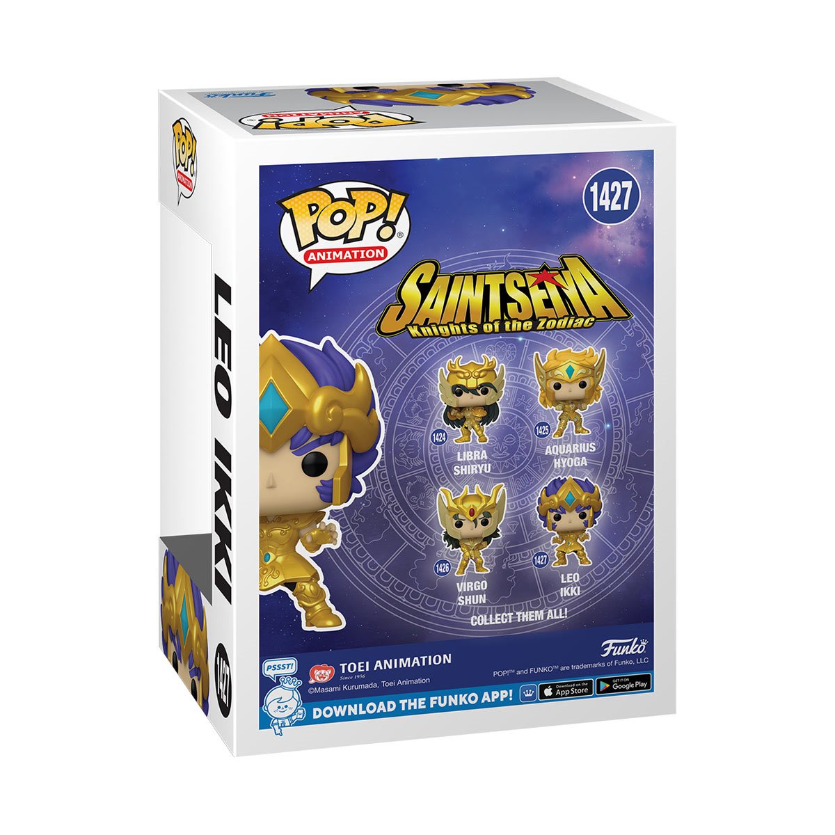 PRESALE | Funko POP! Animation: Saint Seiya - Gold Leo Ikki #1427 Vinyl Figures