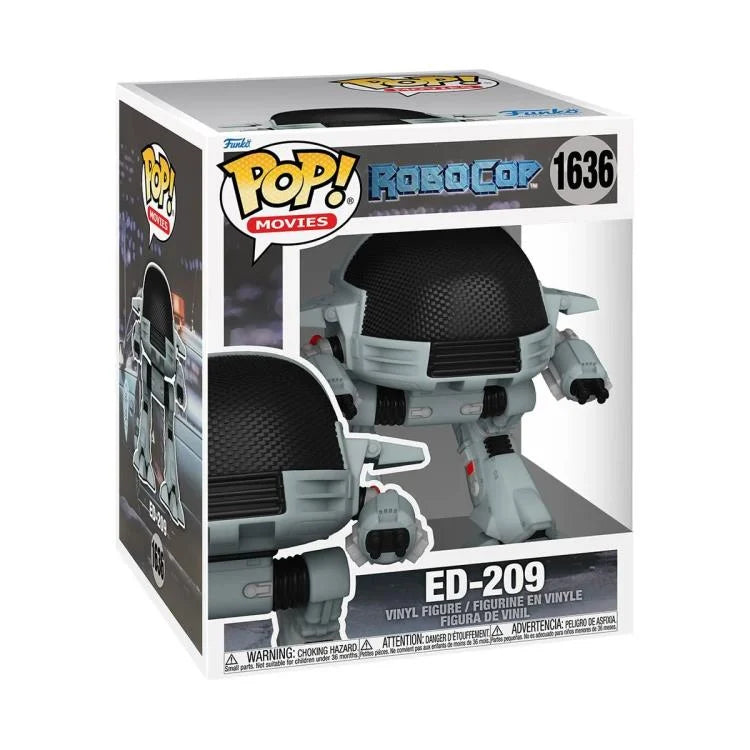 Funko POP! Movies: RoboCop - ED-209 - 6" Super Sized Vinyl Figure #1636