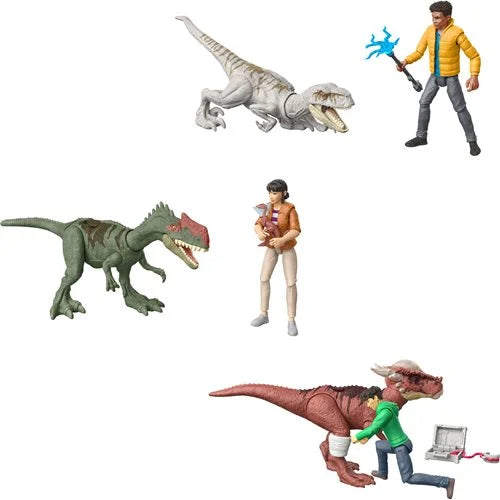 Jurassic World: Figure and Dinosaur Action Figure Case of 3 [Mattel]