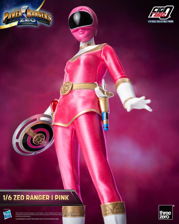 PRESALE | Power Rangers - Zeo Ranger I Pink - FigZero - 1/6 Scale Action Figure (ThreeZero)