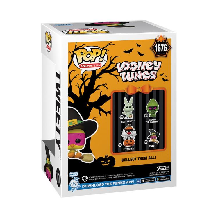 PRESALE | Funko POP! Looney Tunes Halloween Tweety (Witch) Vinyl Figure #1674