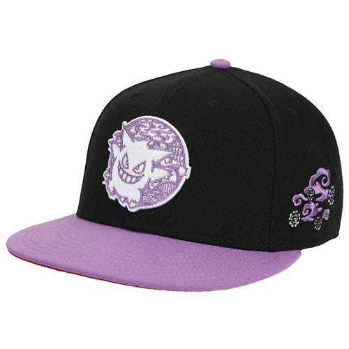 PRESALE | Pokemon - Gengar Embroidered Flat Bill Snapback Hat