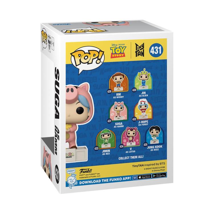 Funko Pop! Rocks: Toy Story x Tiny TAN - Suga as Hamm #431