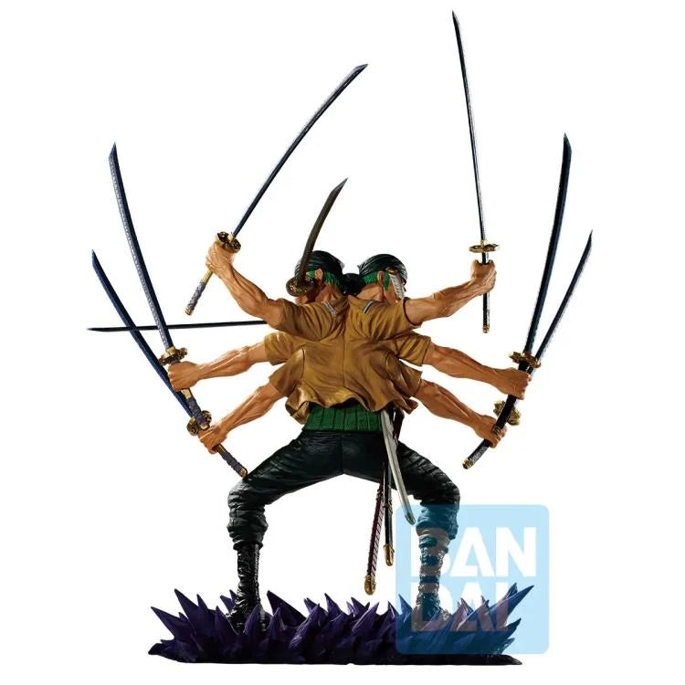 PRESALE | One Piece - Roronoa Zoro (Genealogy of Swordsman's Soul) - Ichibansho Statue (Bandai Spirits)