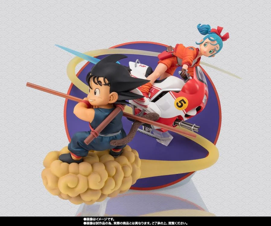 Dragon Ball: Son Goku and Bulma FiguartsZERO Statue [Bandai]