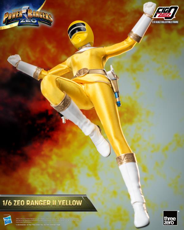 PRESALE | Power Rangers - Zeo Ranger II Yellow - FigZero - 1/6 Scale Action Figure (ThreeZero)