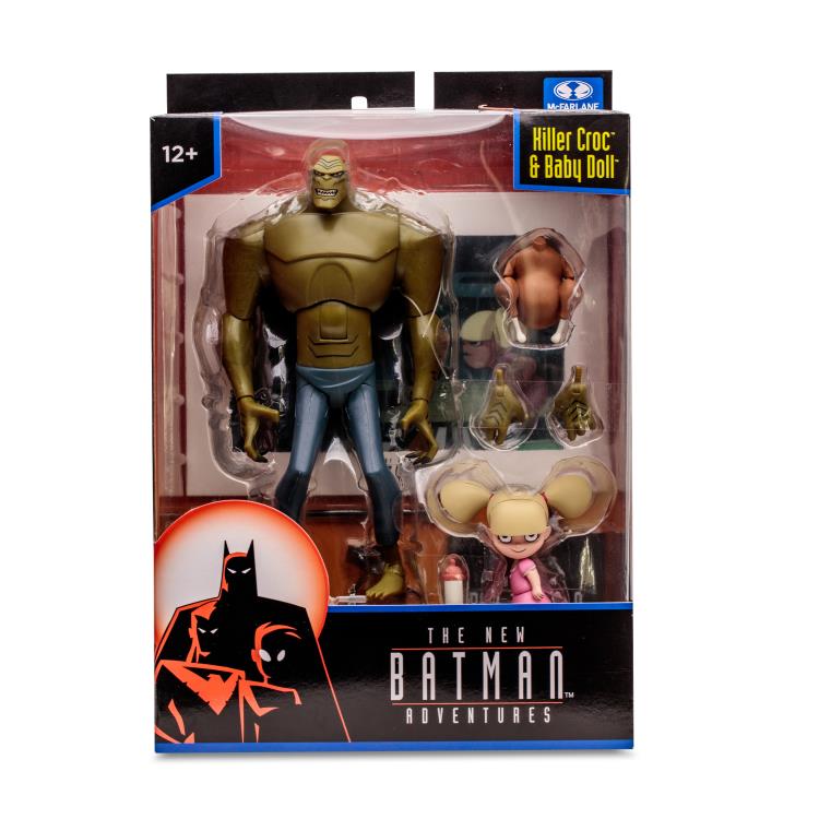 PRESALE | DC: The New Batman Adventures - Killer Croc with Baby Doll 6-Inch Action Figure (DC Direct)