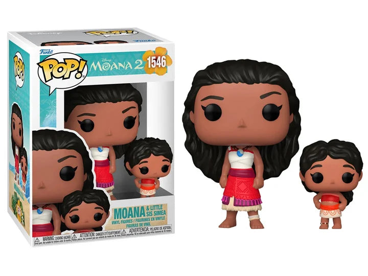 Funko Pop! & Buddy: Moana 2 - Moana & Little Sis Simea #1546
