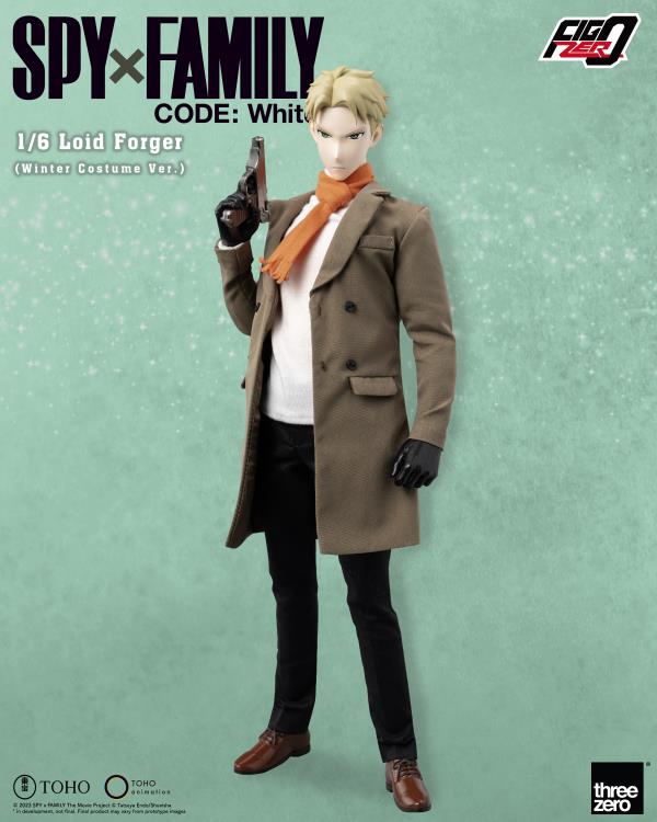 Spy × Family Code: White - Loid Forger - FigZero - 1/6 - Winter Costume Ver. (ThreeZero)