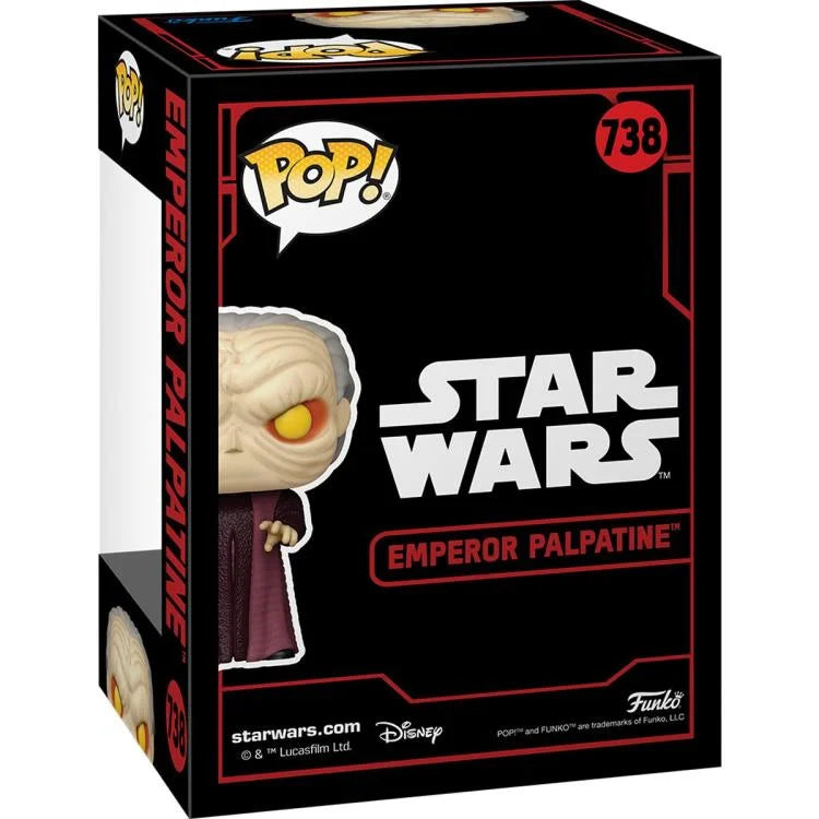 Funko POP! Star Wars Dark Side Emperor Palpatine Vinyl Figure #738